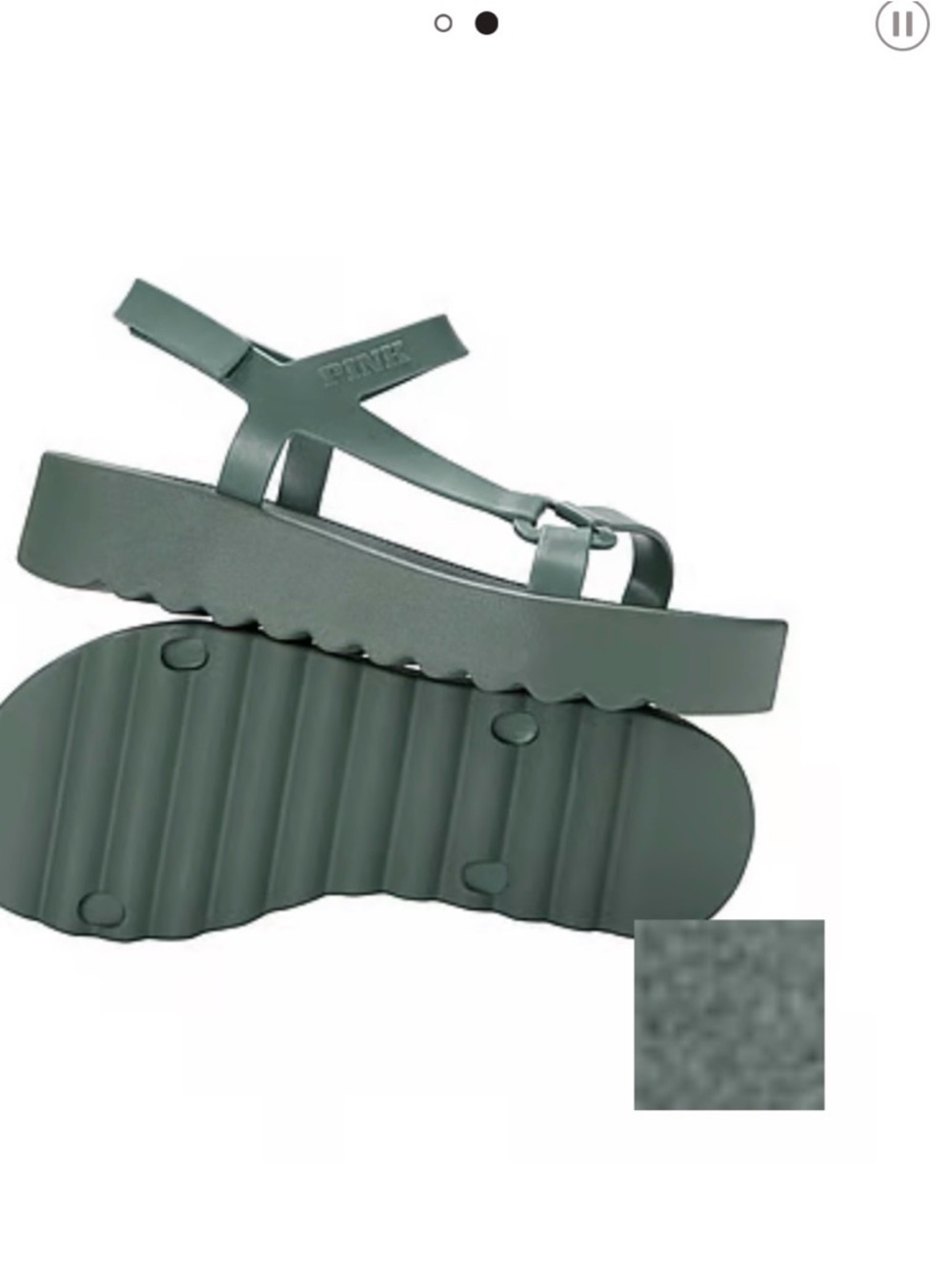 Green Slide Sandals - Comfortable Pool & Casual Slides